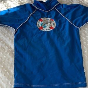 Swim rash guard for boys or girls